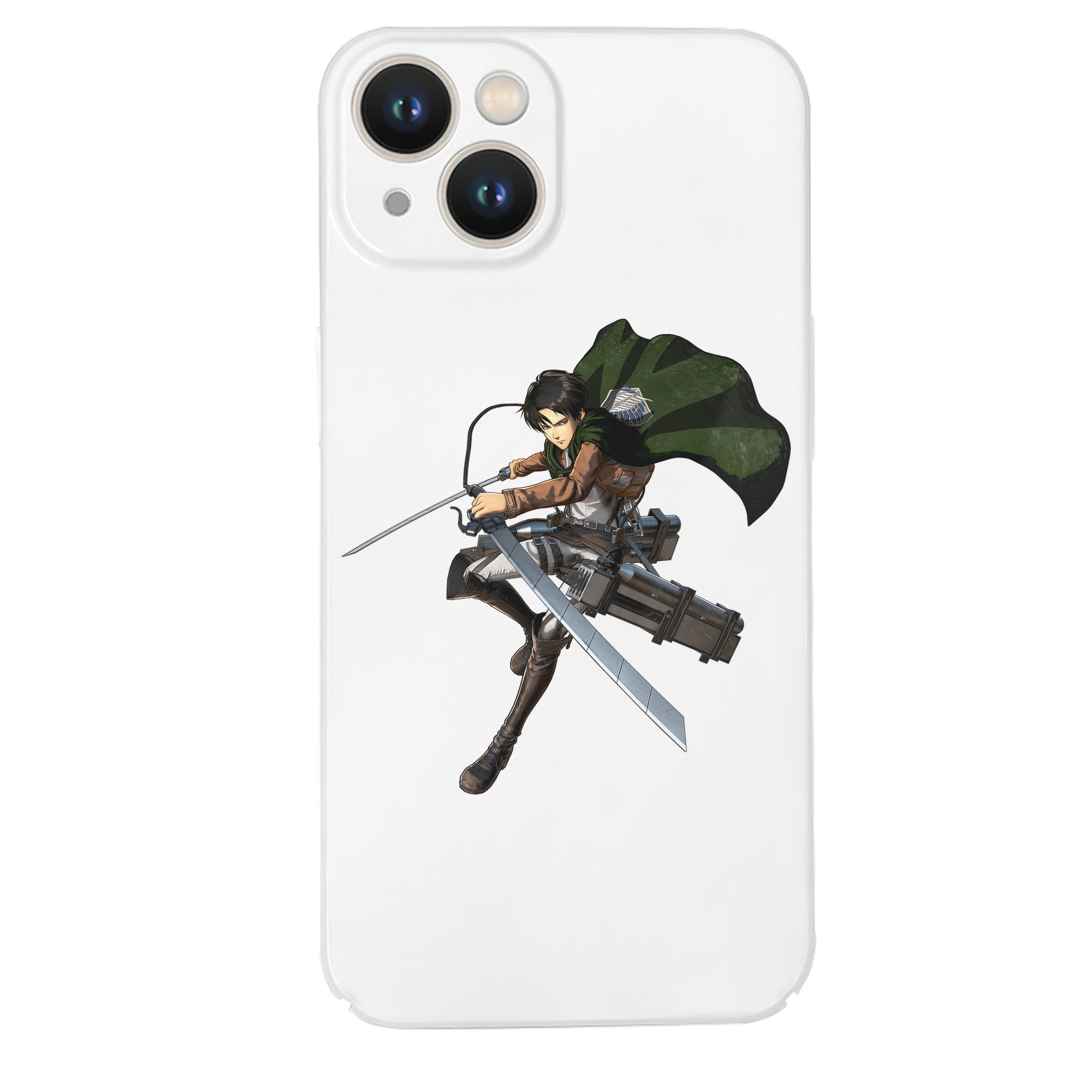（画像用） 進撃の巨人 リヴァイ·アッカーマン Attack on Titan Levi Ackerman 【iPhone 14シリーズ対応】ハードケース